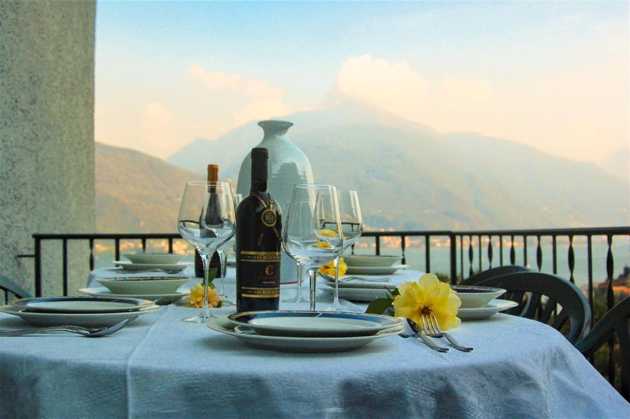 Tre Terre Ferienwohnung Pianello Del Lario Exterior foto