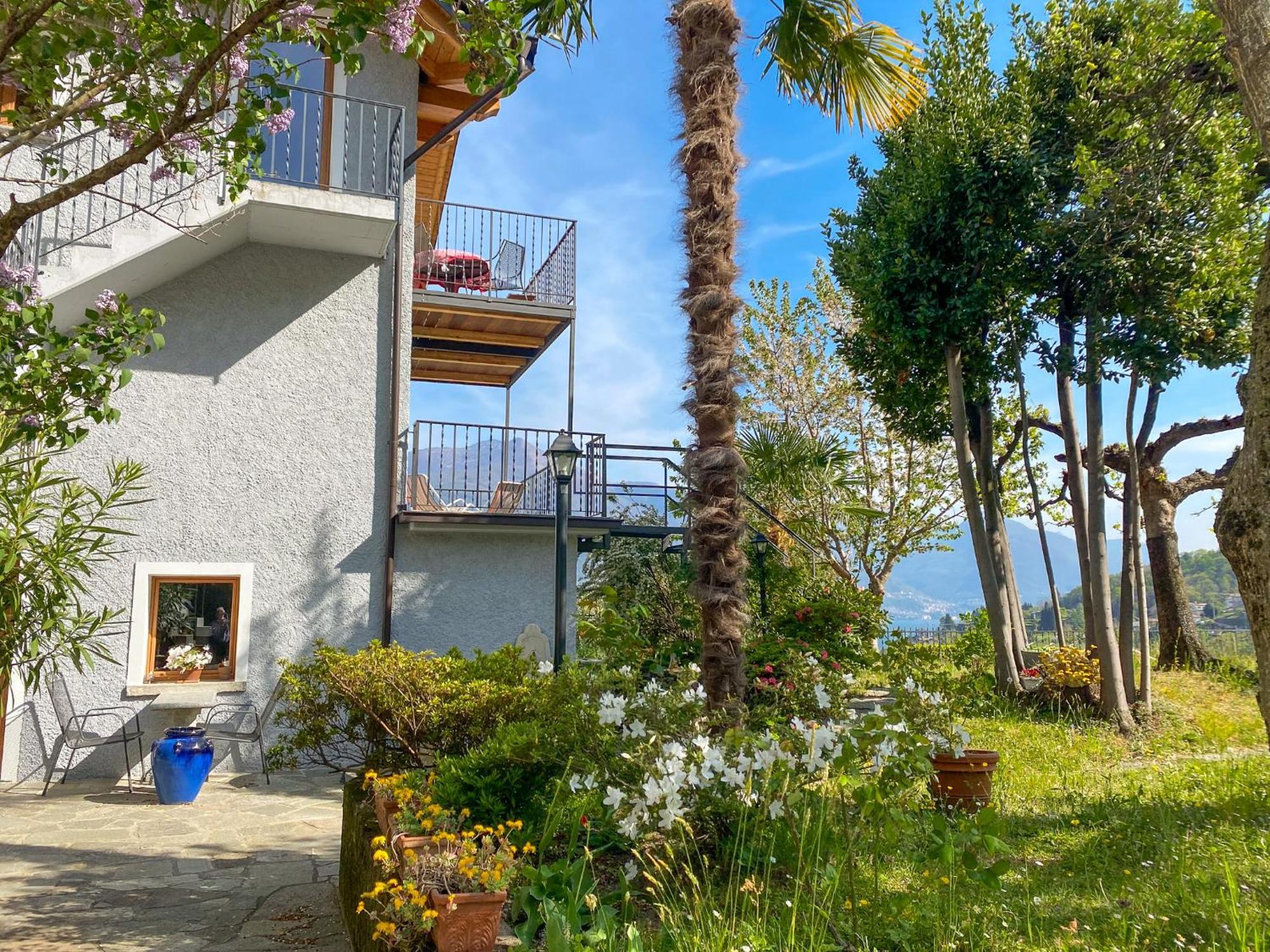 Tre Terre Ferienwohnung Pianello Del Lario Exterior foto